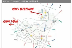 成都地铁1号线将向北延伸至大丰？图片