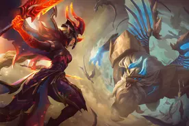 屠龙勇士新皮肤背景故事：加里奥、凯尔身份互换？屠龙者终将成龙图片