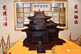 自制古建筑模型 传播传统文化大智慧图片