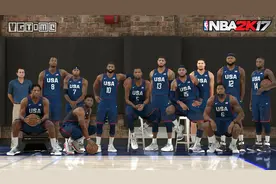 2016年里约奥运会，美国男篮的阵容，其实很强大，甜瓜创纪录图片