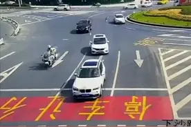 杭州交警连闯2个红灯，群众：“我没记住警号，我很内疚，但我一定要感谢你”图片