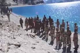 印度不会善罢甘休？班公湖已成中印和谈焦点！印媒：中方立场强硬图片