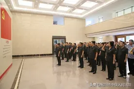 揭阳中院举行庆祝中国共产党成立100周年活动图片