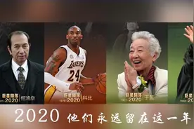 （？一2020），他们永远留在了这一年……图片