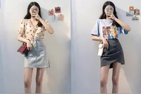 这个夏天，短裙穿搭无比清凉！不同短裙的搭配方法，get起来图片