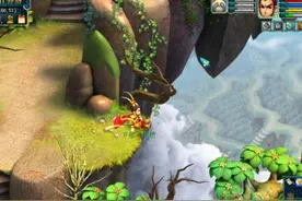 梦幻西游：梦幻地图场景是3D分布的，麒麟山位于江南野外的上方图片