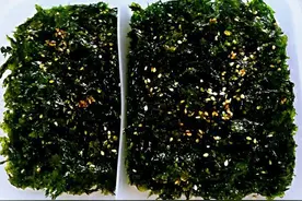 紫菜摇身一变是它，清香扑鼻，可以满口吃的零食图片