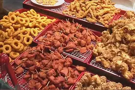 麻团好吃有技巧，大厨透露：牢记2招，麻团外酥里嫩，一口香甜图片