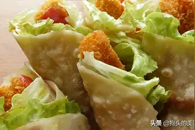 想吃鸡肉卷，自己在家就能做，饼软筋道，鸡肉香酥，材料简单好吃图片