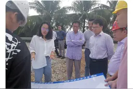 省水务厅联合省生态环境厅赴琼海调研指导中央环保督察整改图片