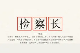 追剧呀 | 想要平趟公检法？检察长你称呼对了吗？图片