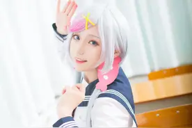 4k颜值控校园学姐弹弹酱Cosplay福利，元气满满的小仙女！图片