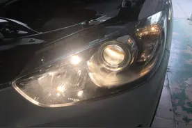 汽车上可以把卤素大灯换成LED灯泡吗？视频封面