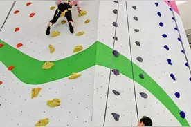 4层楼高、10+条线路任你畅快攀爬图片
