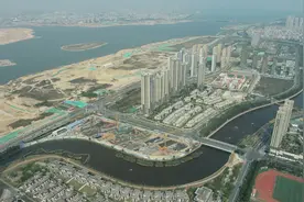 发展中的马銮湾新城图片