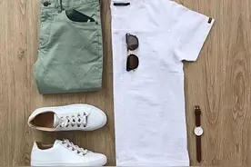 潮男穿搭 •夏季，男生这样穿T恤，想不帅都难图片