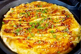 想吃酱香饼不用出去买了，做法和配方都告诉你，学会都可以摆摊了视频封面