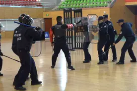 硬核！围观南京中院法警支队实战训练图片