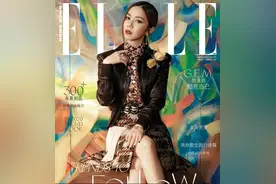 GEM邓紫棋新片，现知性魅力，冷艳红唇气场十足图片