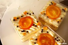 “橙意满满”的橙香巧克力盒子蛋糕～ 超完美搭配，还不快试试！图片