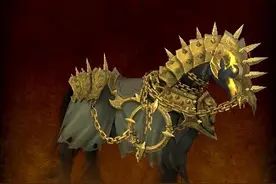 魔兽世界：9.1版本必刷坐骑，罪奔者布兰契可飞行图片