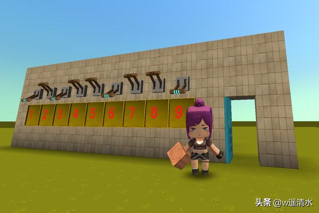 迷你世界测试服账号密码怎么得（迷你世界 解密必备 制作最简单的密码门）