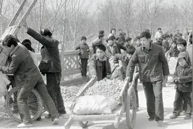 阜阳铺成中国第一条砂礓路图片