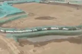 预计7月初！西安渼陂湖水系生态区建成蓄水图片
