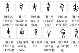汉字探源：黄字本义原来是一只昆虫图片