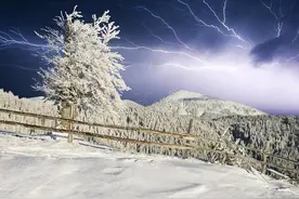 冬天打雷有什么说法？俗语“雷打雪人吃铁”，看传下来的农谚咋说图片