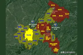 重庆市辖26区建成区面积实测V20210801图片