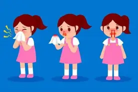 儿童鼻出血千万不要慌，这样做就行了图片