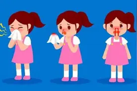 儿童鼻出血千万不要慌，这样做就行了图片