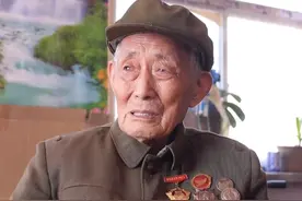 96岁老战士荣立一等功，为何鲜谈往事？他的回答让人想哭……图片