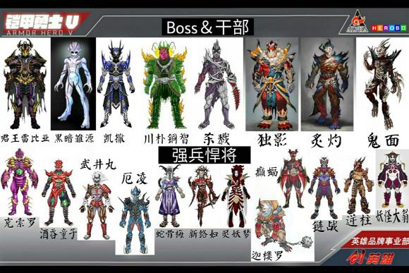 铠甲勇士猎铠即将上映：八大干部设计图公开，终极铠甲和狼帅有关