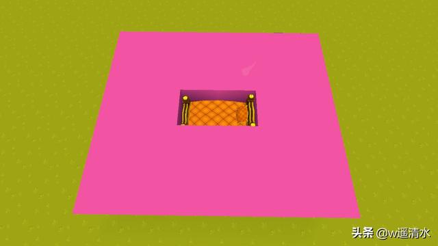 迷你世界 全自动公主悠悠床 安安稳稳到天亮