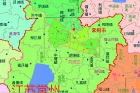常州武进11镇、溧阳10镇的变迁：江苏乡镇人口、工业…最新统计图片