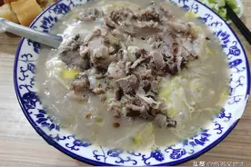糁汤！流行于山东一带的美食，到底是个啥？图片