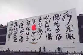 中书协理事王冬龄“乱书”征服苹果CEO，但书法家们却嗤之以鼻图片