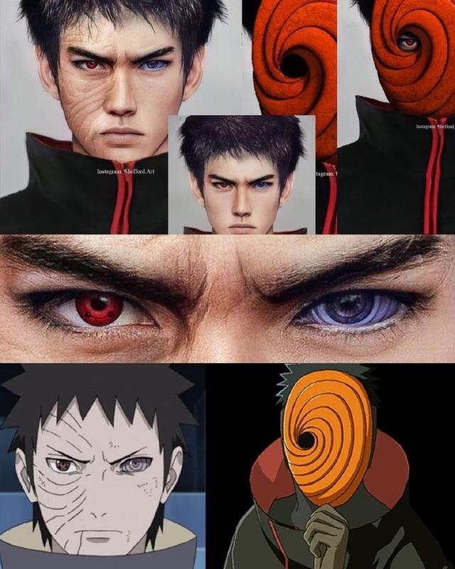 《火影忍者》电脑合成真人形象，宇智波止水太还原，雏田造型很美