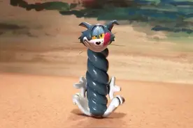 把猫和老鼠做成手办，汤姆每一个动作都是笑点图片
