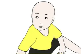 人物简笔画：萌娃小饭的日常生活，可爱爆了图片