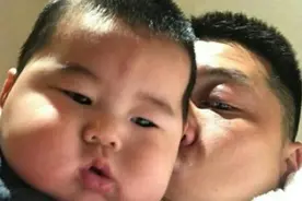 有种“遗憾”叫王雷儿子，父母颜值出众，孩子却完美避过长相优点图片