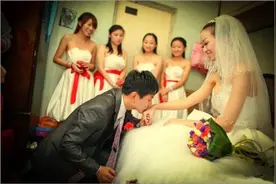 婚礼上，伴娘被“婚闹”欺负，新娘：“闹着玩的，忍忍就过去了”图片