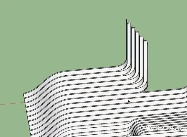 最浪的奇葩楼梯建模，SU依然轻松搞定？