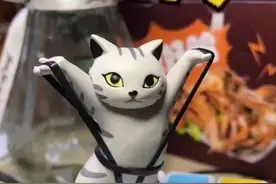 日本鬼畜手工达人的猫咪手办居然长这样图片