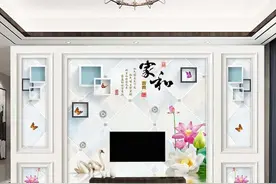 5d电视背景墙壁纸8d立体客厅墙布贴画自粘现代简约风格装饰墙壁画图片