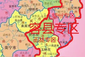 广西已经消失的地级行政区划——容县专区图片