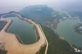 探秘藏在太行山里的“超级工程”：水库竟建在山顶上，太壮观图片