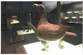 大河口鸟形盉图片